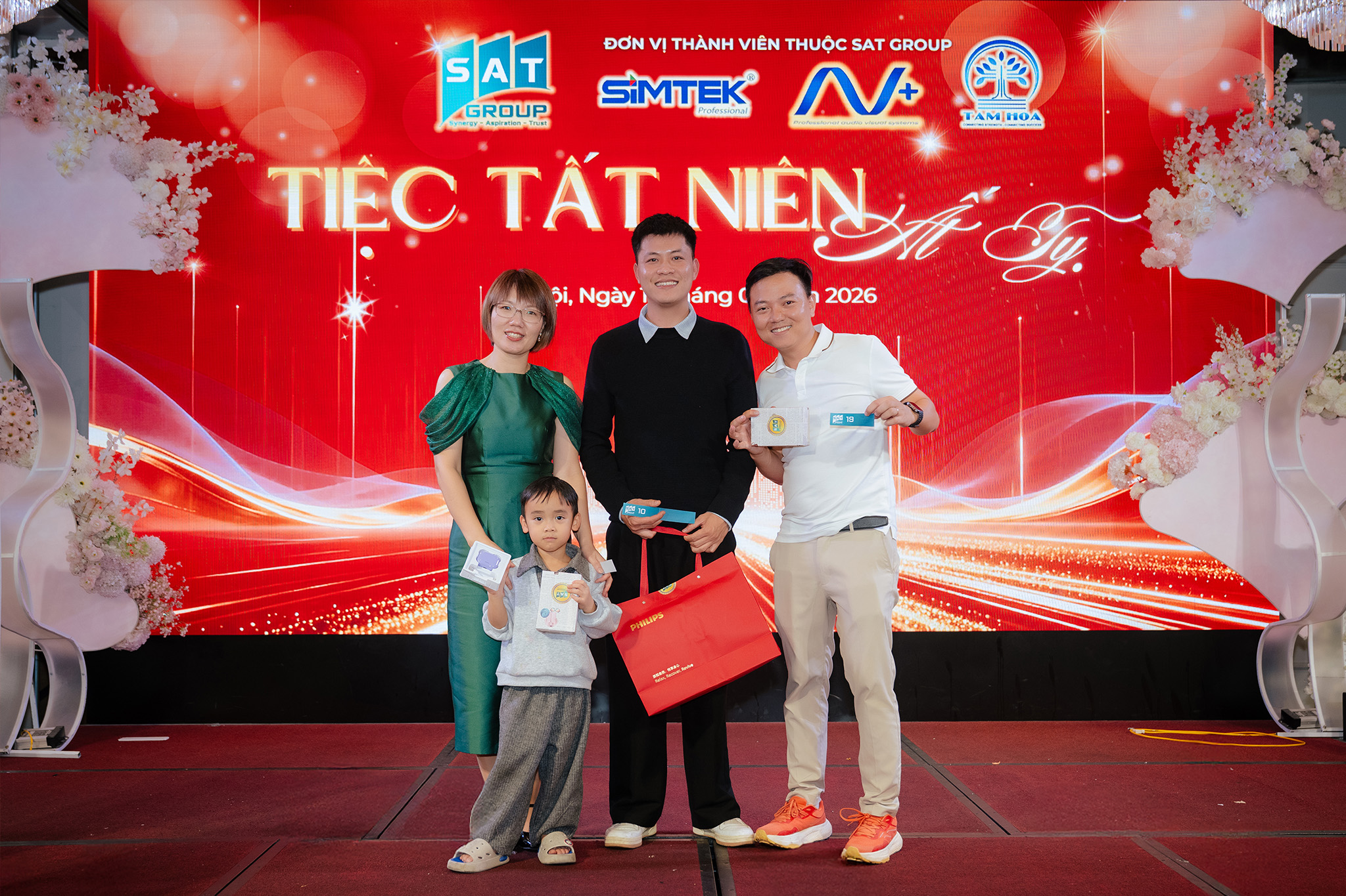 những phần quà hấp dẫn