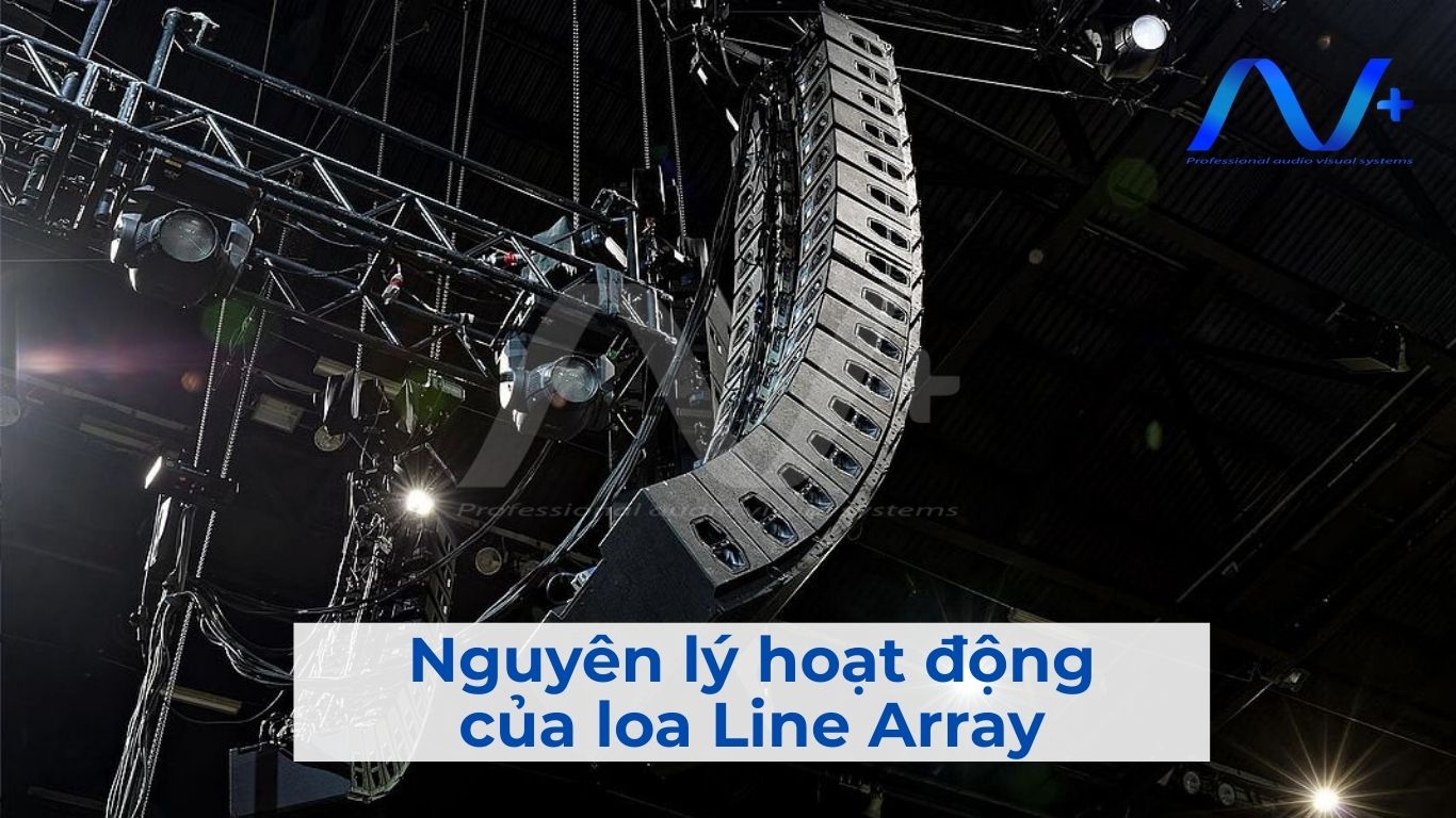 Nguyên lý hoạt động của loa Line Array