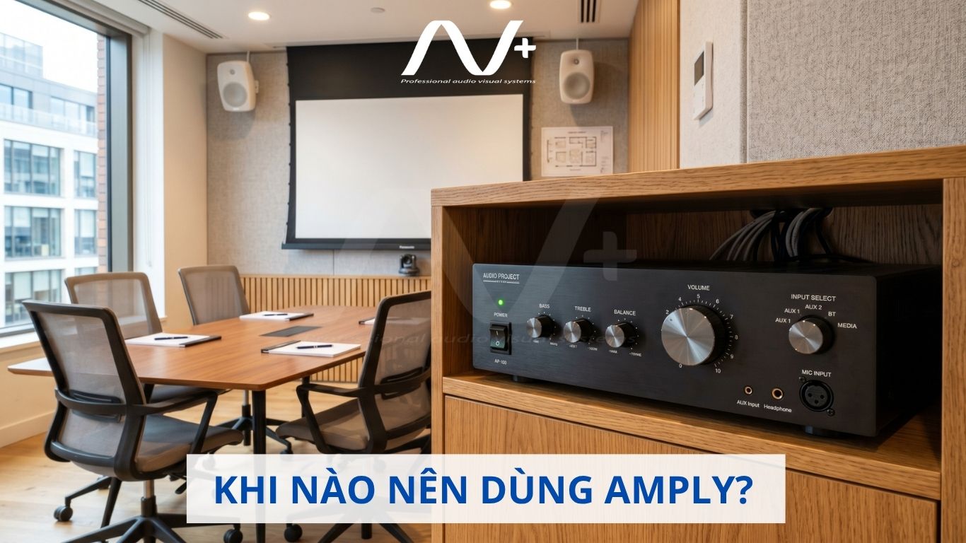 Khi nào nên dùng amply