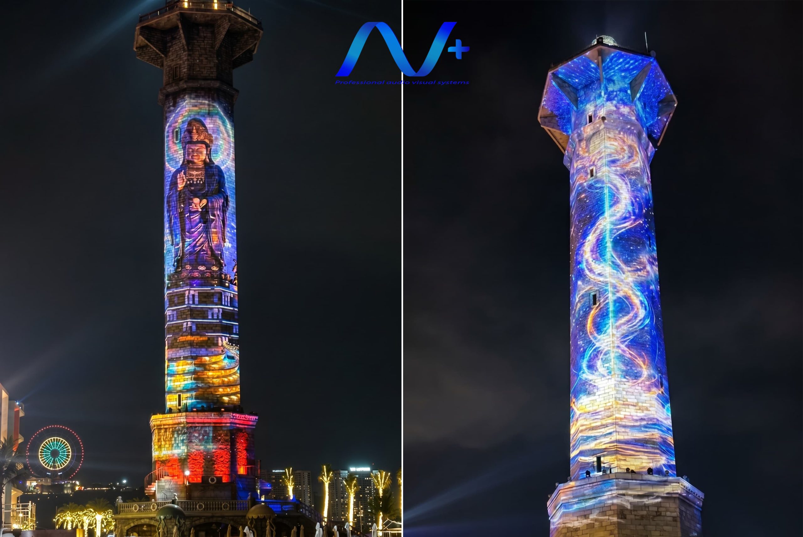 Show 3D Mapping Ngọn Hải đăng Bãi Cháy
