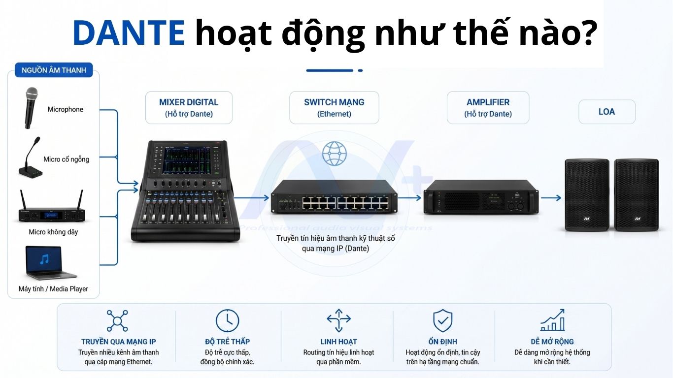 Dante hoạt động như thế nào