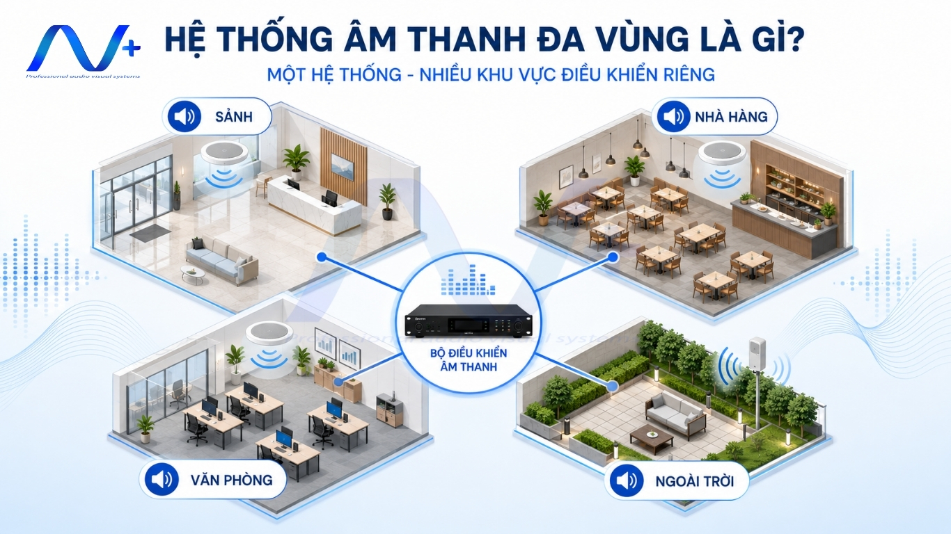 Hệ thống âm thanh đa vùng là gì